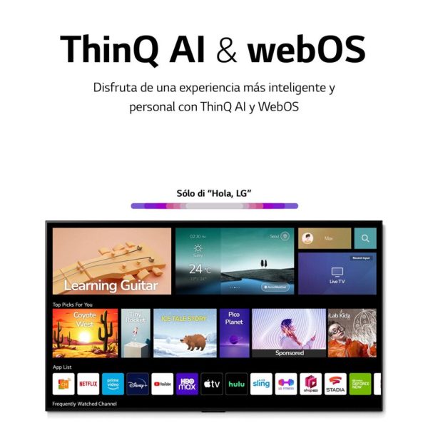 32LQ600BPSA - Televisor Led HD Smart Ai 32" LG - Imagen 2