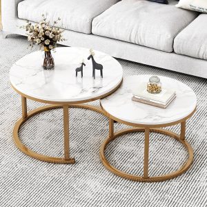 MESA DE CENTRO DANUBIO - PAREJA  - MFTOP