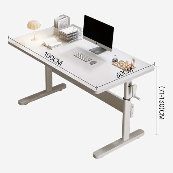 ESCRITORIO MELAMINE REGULABLE 1.2 M - MFTOP - Imagen 2