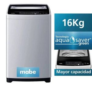 LMAP6115WGBB0 - Lavadora Automatica Aqua Saver Green 16Kg Silver Mabe