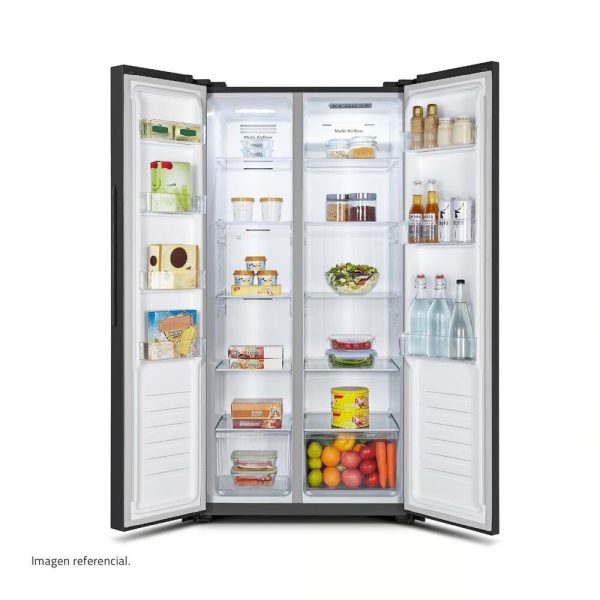 RI-769N - Refrigeradora Side By Side Negro 428 Lt Indurama - Imagen 6