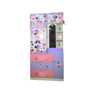 ROPERO MELAMINE CALCOMANIA 90CM PREMIUM (DISEÑOS NIÑOS C/TOCADOR)