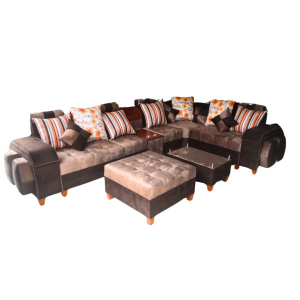 SOFA SECCIONAL  EUROPEO + MESA DE CENTRO - Imagen 4